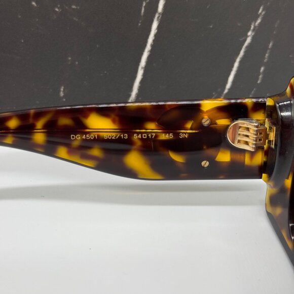 NEW DOLCE&GABBANA DG4501 502/13 HAVANA SUNGLASSES DG4501 50213 EYEWEAR - Picture 9 of 11